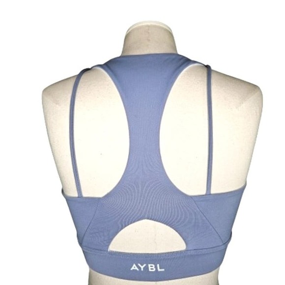 AYBL Core Sports Bra in Steel Blue - Picture 4 of 7